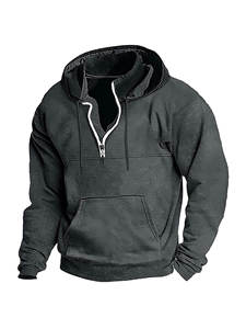 Conjunto Deportivo Personalizado para Hombre, Ligero, 100% Algodón, Casual, Resistente al Viento, con Cierre de Cremallera, para Invierno - Product Image 5