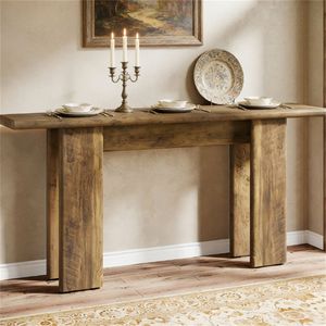 Consolle in legno per camera da letto principale con contenitore, utilizzabile come tavolino da divano o scrivania - Product Image 3