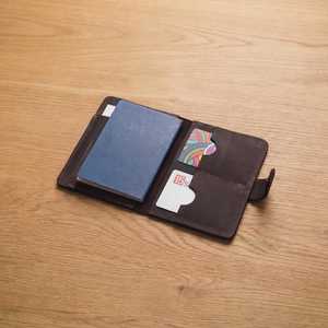 New Genuine Leather <b>Passport</b> Holder Luxury Travel <b>Wallet</b> Full Grain Leather <b>Passport</b> Cover Bulk Wholesale Manufacturer LPH-0311 - Product Image 2