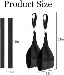 Adjustable Weightlifting AB Straps with Thick Padding Core Trainer for Pull Up <b>Bar</b> Hanging Abs Workout Equipment - Product Image 4