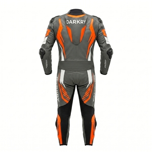 Combinaison de course moto en cuir sur mesure OEM Moto GP, équipement de protection en cuir de vachette, combinaisons de pilotage sur circuit, fabricant de marques privées - Product Image 3