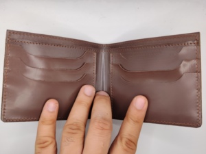 Custom Logo Genuine Leather <b>Wallets</b> Men's RFID Multi <b>Card</b> Slots Soft Lining Available Wholesale Premium Quality <b>Card</b> <b>Holder</b> - Product Image 2