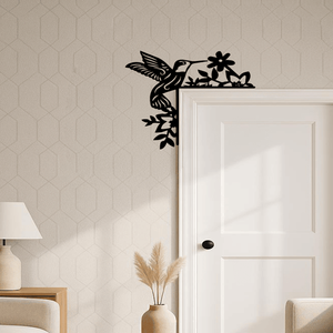 CIFbuy สติ๊กเกอร์ติดผนังรูปนกเหล็กแบบถอดได้สไตล์วินเทจ ตกแต่งบ้าน TikTok สำหรับบริการรับสินค้า Temu - Product Image 5