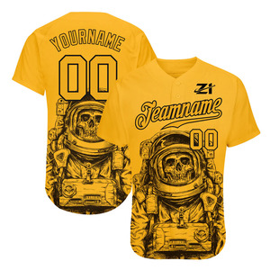 Camiseta de Béisbol Personalizada con Bordado, Manga Corta, 100% Poliéster, Transpirable, Precio Económico al por Mayor, Mejor Diseño - Product Image 4