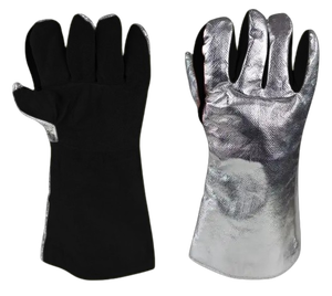 Guantes de Soldadura de Cuero Reforzado Industriales Resistentes a Chispas, con Protección de Seguridad, Anti-Corte, Anti-Vibración, Resistentes al Calor, Nomex - Product Image 6