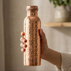 ขวดทองแดงที่กำลังเป็นที่นิยมในตลาดสำหรับแบรนด์ไลฟ์สไตล์ ส่งออกจำนวนมาก สร้างแบรนด์ส่วนตัว และเป็นที่ต้องการอย่างรวดเร็วในระดับโลก - Product Image 1