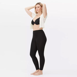 Leggings personnalisés en Spandex/Nylon respirants, antibactériens, taille haute, longueur cheville, pour toutes les saisons - Product Image 2