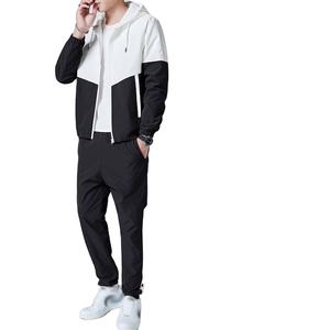 Survêtements de sport à capuche pour homme, de haute qualité, avec logo personnalisé, effet délavé, style jogging empilé, design gym - Product Image 5