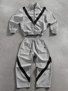 Conjunto de Chaqueta y Pantalones Deportivos Cortavientos para Hombre, Diseño Personalizado, Ropa Deportiva Ligera para Correr, Atuendo Informal para Entrenamiento en el Gimnasio - Product Image 2