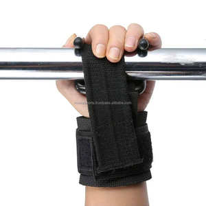 Qualité supérieure Prix de vente Crochet d'haltérophilie en néoprène rembourré avec crochets d'haltérophilie robustes - Product Image 4