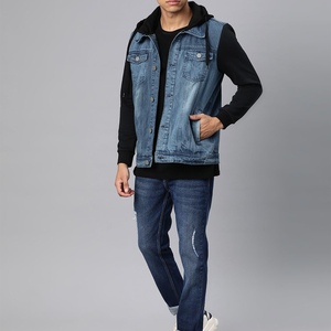 OEM <b>Mens</b> Denim Jean <b>Jacket</b> Casual Outwear Fall <b>Jacket</b> Denim Button up Coat Oversize Denim <b>Jacket</b> for <b>Men</b> acidwash fashion casual - Product Image 1