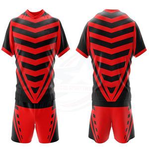 Tenues de rugby personnalisées de haute qualité, impression numérique, entièrement personnalisables, respirantes, manches courtes, nouvelle arrivée, meilleur choix - Product Image 6