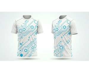 เสื้อเจอร์ซีย์ซับลิเมชั่นสั่งทำพิเศษ ขนาดใหญ่พิเศษ 100% โพลีเอสเตอร์ พรีเมียม สตรีทแวร์ สปอร์ตแวร์ - Product Image 4