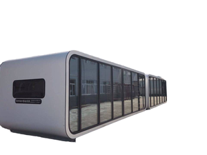 Oficina de contenedores prefabricada portátil y móvil de 20 pies con baño y baño opcionales de 20 pies - Product Image 2