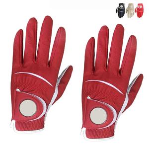 Guantes de Golf Deportivos Punchin de PU Coloridos para Hombre, Talla Grande, Transpirables, Cómodos, de Alta Calidad, con Cierre de Velcro - Product Image 4