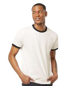 Camisetas Ringer de Alta Calidad para Hombre, OEM/ODM B2B, Camiseta Ringer para Hombre al por Mayor, Diseño Personalizado, Soporte de Marca, Camisetas para Hombre - Product Image 2