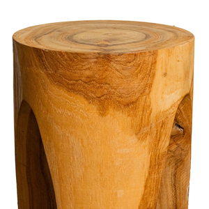 Tabouret et ottoman en teck massif ARTERRA Premium pour villa, hôtel, appartement - Meubles de salon rustiques/modernes faits à la main - Product Image 2