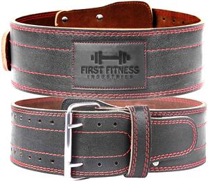 2024 tendance haute qualité en cuir PU haltérophilie ceinture de sport Logo personnalisé soutien du dos pour les bandes d'exercice d'haltérophilie - Product Image 1