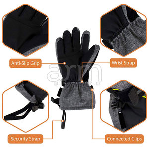 Gants d'hiver de qualité supérieure à prix abordable pour hommes, vêtements de neige, gants d'hiver sur mesure, faible MOQ - Product Image 4