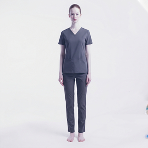 Ensemble de tenue médicale pour femmes, deux pièces, uniforme d'allaitement, vêtements de travail pour hôpital, tenue professionnelle - Product Image 3