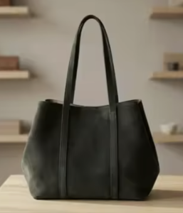 Sac à main moderne en cuir véritable, fermeture éclair souple, qualité supérieure, durable, léger, 100% écologique, grande capacité, imperméable, neuf - Product Image 5