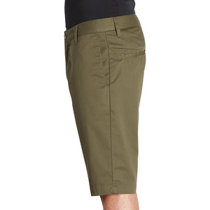 Shorts en coton délavé à l'acide pour hommes |   Shorts de jogging avec impression de logo personnalisée |   Shorts Streetwear Rétro à Motif Pickling - Product Image 4