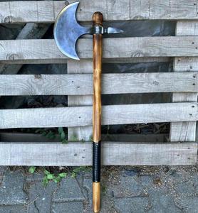 Martillo Vikingo Hecho a Mano de Acero al Carbono con Mango de Madera de Palisandro, Grado Industrial, 20 Pulgadas de Largo, Personalizable OEM para Trabajos al Aire Libre - Product Image 4