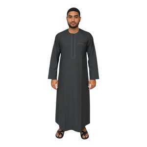 Túnica Islámica para Hombre, Túnica Musulmana Árabe Tradicional, Ropa al por Mayor, Manga Larga, Estilo Saudí, Vestido de Oración Islámico, Camisa Larga - Product Image 5