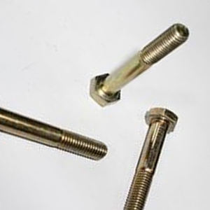 Vis à tête cylindrique zinguées haute résistance pour applications automobiles, vis de suspension de châssis de bus et de voitures, boulons industriels robustes - Product Image 3