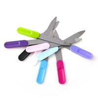 Lime à ongles professionnelle double face légère, réutilisable et durable, en acier inoxydable, grain 100, motif droit, haute qualité