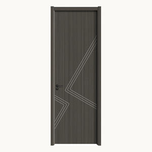 Usine de portes intérieures modernes pour maisons, appartements, bureaux, chambres, salons, salles de classe, hôtels – Portes WPC composites de style simple - Product Image 1