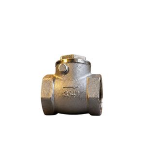 Vanne anti-retour horizontale en laiton NRV 20 mm 3/4 pouce, prévention automatique du reflux, protection unidirectionnelle du flux pour pompe et pipeline - Product Image 5