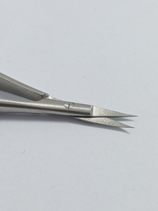 Ciseaux à ressort russes de haute qualité, lame courbée et tranchante, acier inoxydable allemand, 5 pouces, ciseaux à ressort pour manucure et beauté - Product Image 4