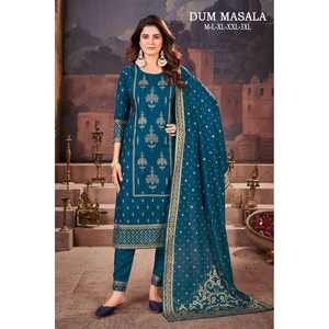 กางเกงผ้าเรยอนฟอยล์พิมพ์ลายดูปตา - Product Image 1