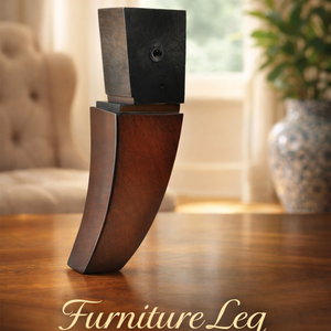 Stylish Curved Wood Metal Furniture Leg <b>Sofa</b> Cabinet Table Foot Replacement Durable Unique Design OEM Supply - Product Image 1