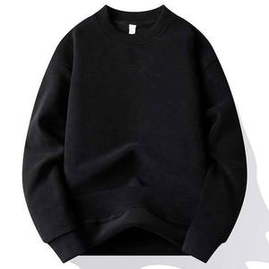 Sweat-shirt essentiel pour homme en molleton de coton premium, col rond, pull décontracté pour un style de vie quotidien - Product Image 2