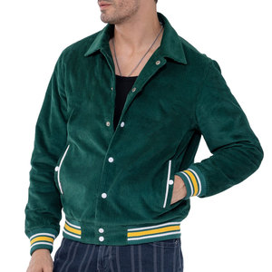 Chaqueta Varsity Bomber Personalizada de Moda, Diseño Holgado, para Correr al Aire Libre, Venta al Por Mayor, Estilo Universitario, Talla Grande para Hombre - Product Image 3