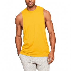 Camiseta sin Mangas para Hombre, de Algodón Suave, Transpirable, Cómoda, para Gimnasio, Entrenamiento, Fitness, Deporte, Casual, Ligera, para Verano - Product Image 4