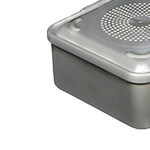 Caja de Instrumentos Quirúrgicos de Acero Inoxidable Alemán Esterilizada Manualmente, Certificada CE Clase I, Tamaño Personalizado, Plateada - Product Image 6