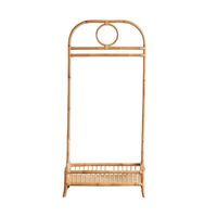 Hübscher Kinder-Kleiderständer aus Rattan, Kleinkindermöbel, Kinderzimmer, natürlicher Weiden-Kleiderständer für Babyzimmer, Großhandel