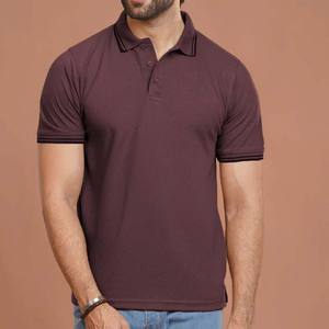 Chemises Polo Casual pour Hommes en Tissu Jersey Polyester/Coton de Haute Qualité, Design Personnalisé, Impression Numérique, Manches Courtes, Séchage Rapide - Product Image 1