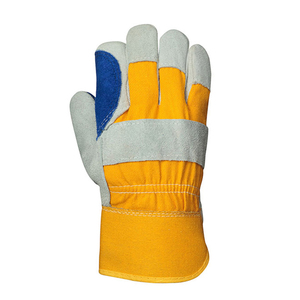 Gants de travail industriels Full Palm Garden en cuir de vachette pleine fleur, résistants à la chaleur, 10 pouces, stériles, sans silicone, sans poudre, vente en gros - Product Image 5