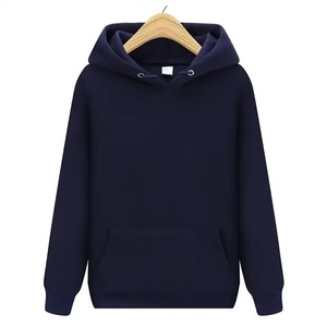 Sudaderas Deportivas Personalizadas de Invierno para Hombre, Estilo Hip Hop Urbano, 100% Algodón, Felpa, con Capucha, Lisas, con Impresión de Logotipo Personalizado - Product Image 1