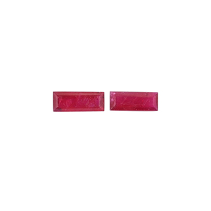 Piedra Preciosa de Rubí Natural de 12x5 mm, 2.05 Quilates, Forma Rectangular, Piedra Suelta para Joyería - Product Image 1