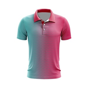 Camisa Polo a Rayas Naranja y Azul Marino para Hombre – Uniforme Deportivo Personalizado al por Mayor, Fabricante OEM - Product Image 6