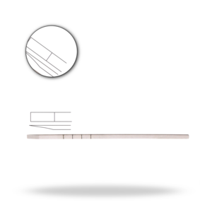 Cinzel Cottle de 18 cm con corte hueco graduado, osteótomo, instrumento quirúrgico para rinoplastia y corte óseo ORL - Product Image 1