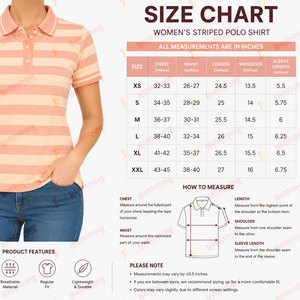 Camisetas Polo de Algodón y Poliéster con Estampado Personalizado para Uso Diario, Fabricante de Ropa, Camisetas Polo para Mujer de Tela Suave - Product Image 6