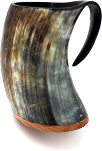 Suministro Directo de Fábrica, Taza para Beber de Cuerno Natural, Taza de Cerveza Rústica Hecha a Mano para Decoración de Bar en Casa, Disponible a Precios de Fabricación - Product Image 3