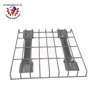 Estantería de palés de malla de alambre galvanizado de servicio pesado Protección contra la corrosión para un almacenamiento y apilamiento eficientes en el almacén - Product Image 4