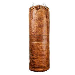 Sac de frappe de qualité supérieure en cuir robuste avec coutures renforcées pour l'entraînement de boxe et de fitness à domicile – Haute qualité - Product Image 1